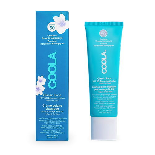 Lotion classique pour le visage au thé blanc FPS 50